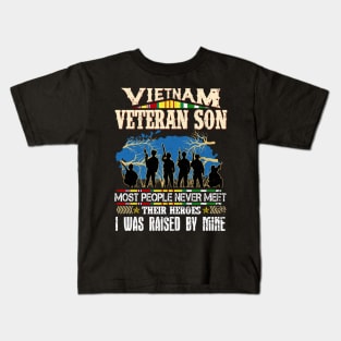 Vietnam Veteran Son Kids T-Shirt